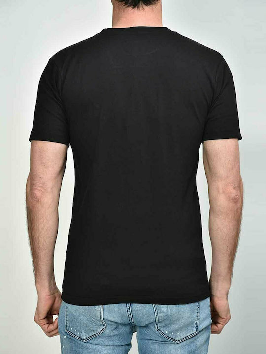 Nautica T-shirt Bărbătesc cu Mânecă Scurtă BLACK