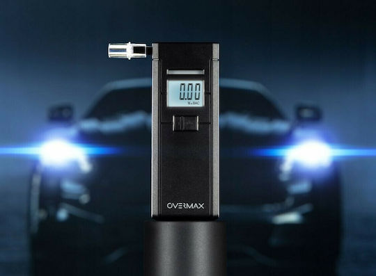 Overmax Ψηφιακό Αλκοτέστ Ψηφιακός Μετρητής Αλκοόλ
