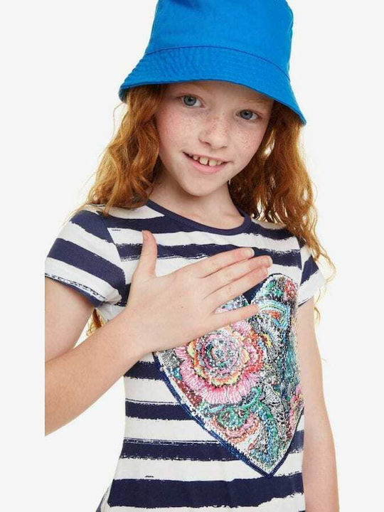 Kids' Shirt Short Sleeve Blue Cosa