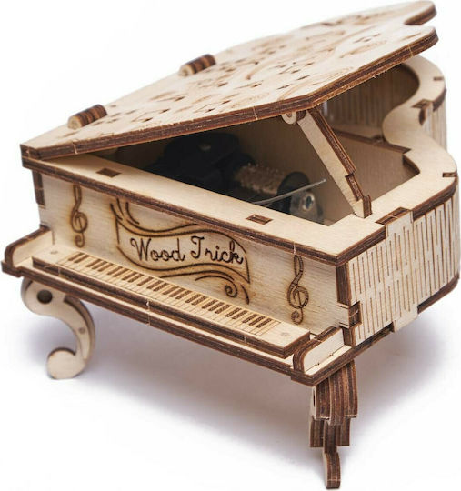 Wood Trick Wooden Construction Toy Grand Piano for Children 14+ years old+ Years