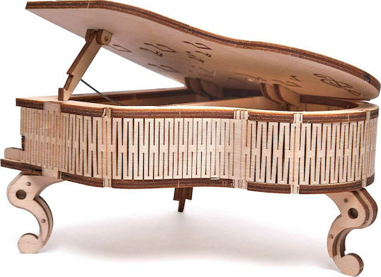 Wood Trick Wooden Construction Toy Grand Piano for Children 14+ years old+ Years