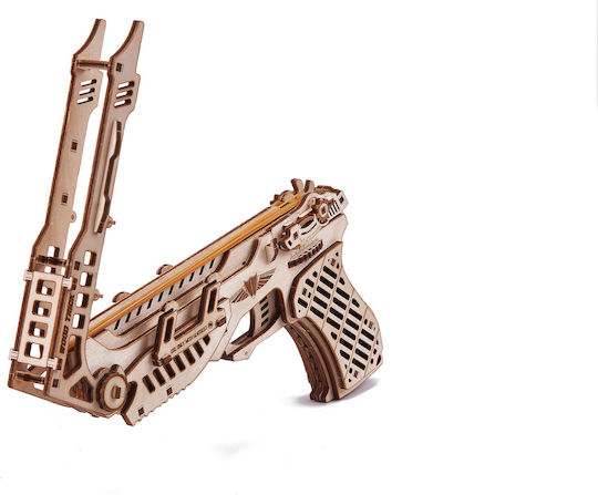 Wood Trick Παιχνίδι Κατασκευών Ξύλινo Cyber Gun για Παιδιά 14+ Ετών