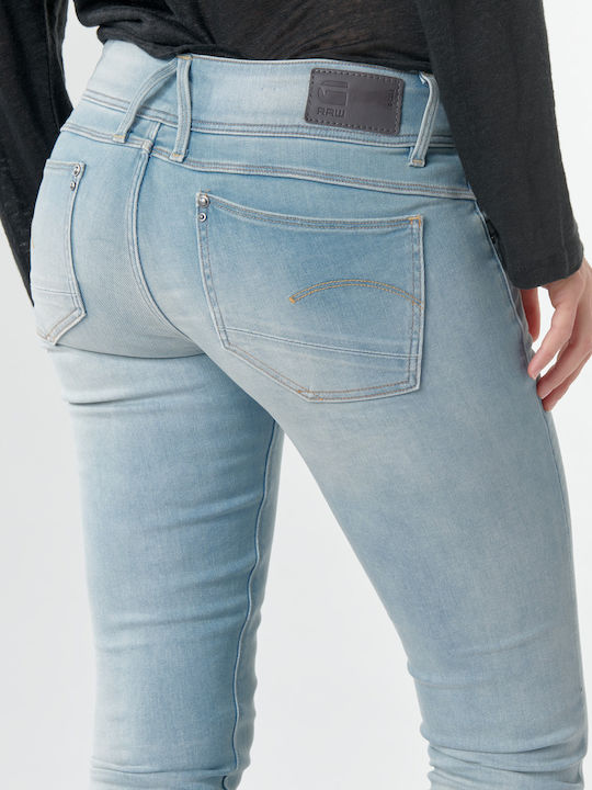 Lynn Дамски Дънки Mid Rise В Skinny Кройка