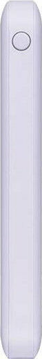 Uniq Fuele Mini Power Bank 8000mAh 18W με Θύρα USB-A και Θύρα USB-C Μωβ