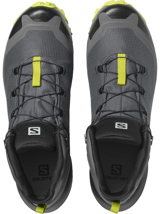 Salomon Cross Hike Mid GTX Men's Waterproof Hiking Boots Gore-Tex Gray