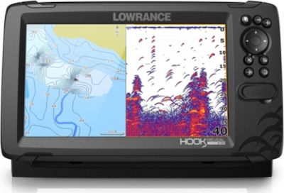 Lowrance GPS / Depth Gauge Hook Reveal 9 9" 480 x 800