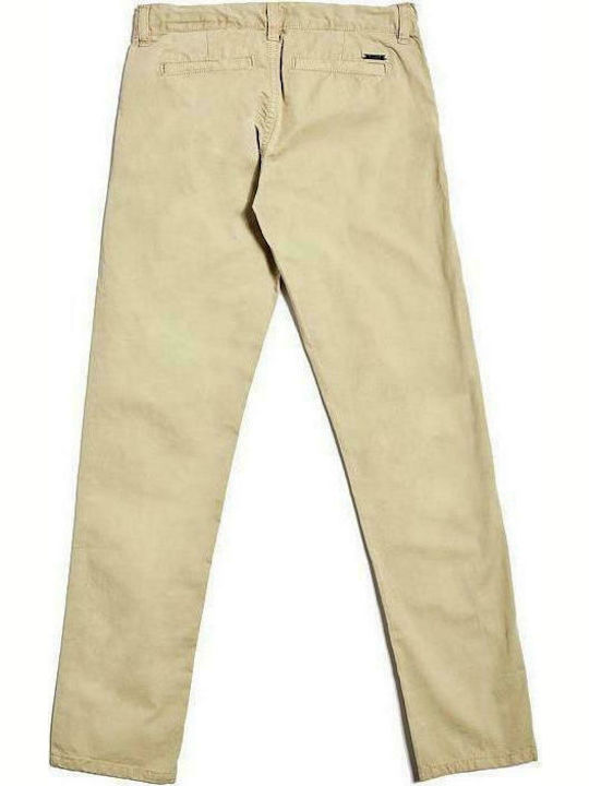 Guess Kids Fabric Trousers Beige