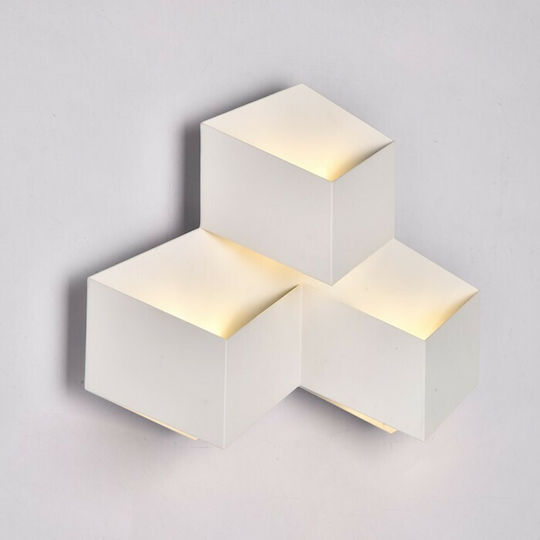 V-TAC Φωτιστικό Τοίχου LED Λευκό 44x33.5x7.5εκ. V-TAC Φωτιστικό Τοίχου LED Λευκό 44x33.5x7.5εκ.
