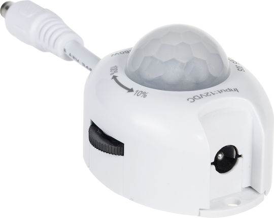 Maclean Energy Wireless Motion Sensor Infrared 120° Detection Angle Scope 10m