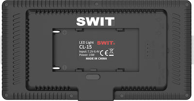 Swit CL-15 Video Light 3200-6500K 15W with Brightness 550 Lux