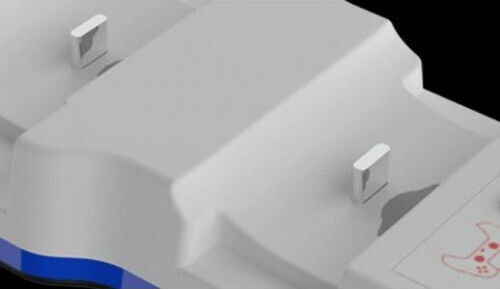 Jys P5116 Stație de încărcare pentru 2 controllere PS5 cu iluminare LED Alb