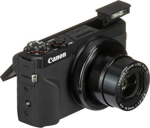 Canon PowerShot G7 X Mark III Compact Φωτογραφική Μηχανή 20.1MP 4K UHD Οπτικού Ζουμ 4.2x Vlogger Kit Μαύρη