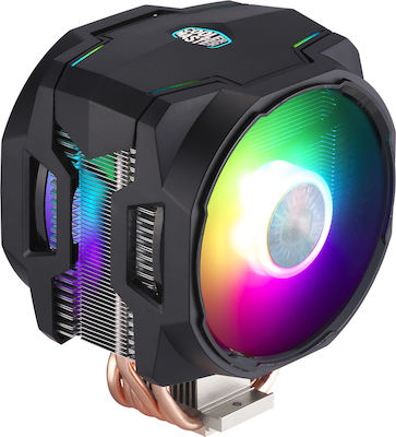 CoolerMaster Masterair MA610P ARGB Охладител за ЦПУ Двойен вентилатор за Socket /A/M/4/1/2/0/0/1/1/5/x/ Черен
