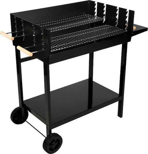 Somagic Galicia Verzinkt Holzkohlegrill 72cmx23cm