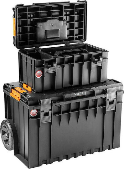 Neo Tools Modular 500 Hand Tool Case Plastic Dimensions: W45xD26xH22.4cm