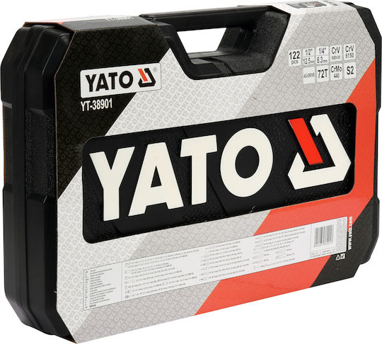 Yato Βαλίτσα με 122 Εργαλεία