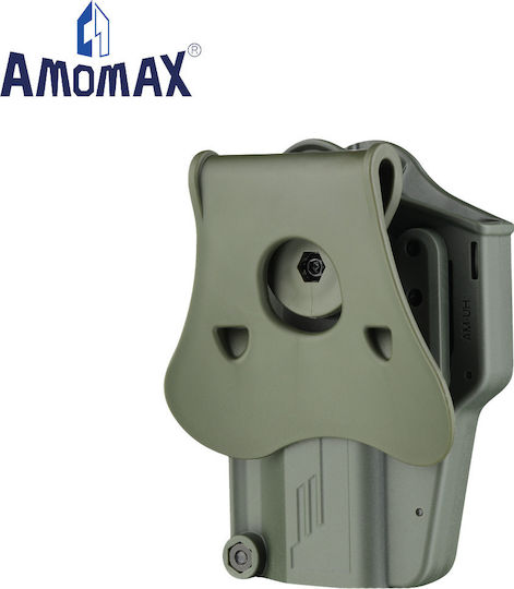 Amomax Θήκη Ζώνης για Πιστόλι Πράσινη