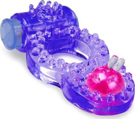 Easytoys Couples Collection Vibrating Cock Ring Purple