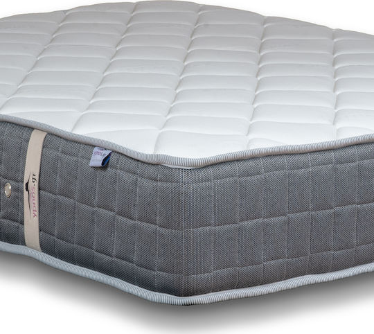 Ypnos Atlas Overweight Plus Μονό Ορθοπεδικό Στρώμα Foam / Latex Διπλής Όψης 90x190cm με Ελατήρια
