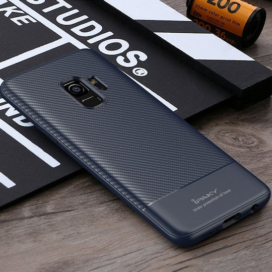 iPaky Back Cover Σιλικόνης Μπλε (Galaxy S9)