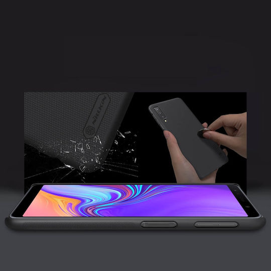 Nillkin Super Frosted Back Cover Plastic Negru Galaxy A7 2018
