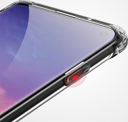 MSVII Airbag Back Cover Σιλικόνης Διάφανο (Galaxy S10+)