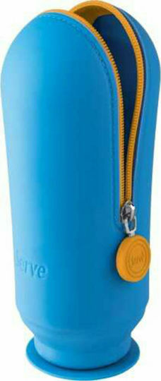 Serve Neon Pencil Case Blue
