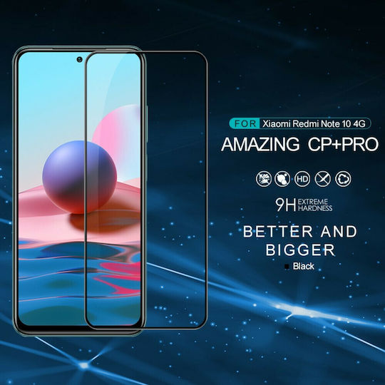 Nillkin Amazing CP+ Pro Max 2.5D Full Face Tempered Glass (Redmi Note 10 / 10s / Poco M5s)