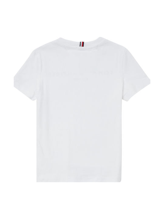 Tommy Hilfiger Παιδικό T-shirt για Αγόρι Λευκό