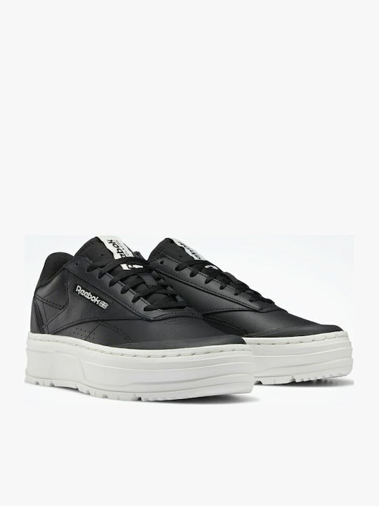 Reebok Club C Double Geo Turnschuhe Core Black / Chalk