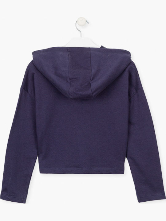 Losan Kinder Sweatshirt mit Kapuze Blau