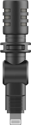 Boya BY-M100D Condenser (Small Diaphragm) Microphone Lightning Shock Mounted Journalistic