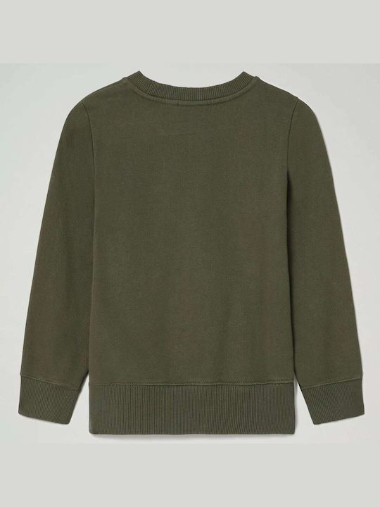 Napapijri Kinder Sweatshirt Khaki NP0A4EQ6-GE4