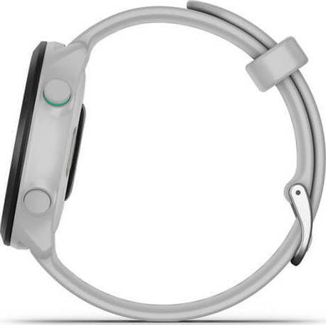 Garmin Forerunner 55 42mm Αδιάβροχο Smartwatch με Παλμογράφο (White)