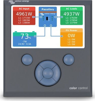 Victron Energy Color Control GX Controller Φωτοβολταϊκών BPP010300100R 1τμχ