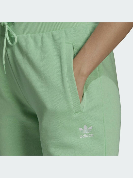 Adicolor Essentials Παντελόνι Φόρμας με Λάστιχο Glory Mint