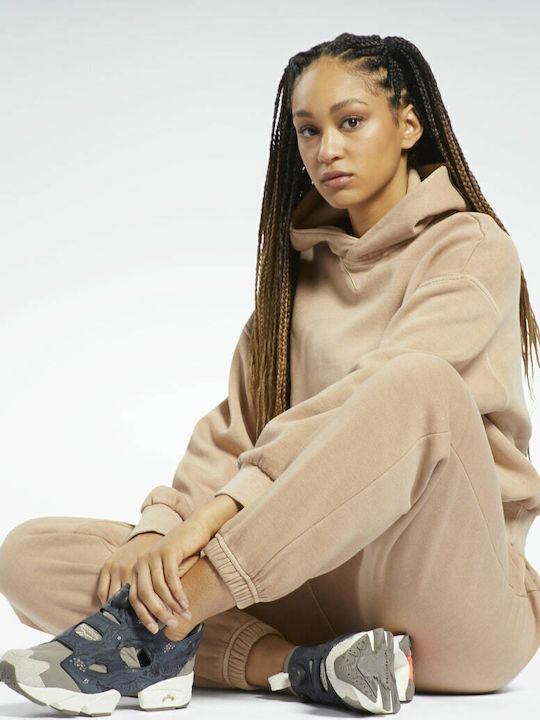 Classics Natural Dye Sweatpants Jogger Fleece Wild Brown