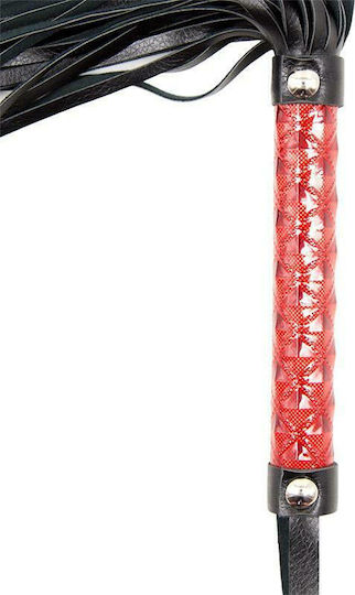 Fetish Addict Flogger Diamond Pattern Μαστίγιο σε Κόκκινο Χρώμα