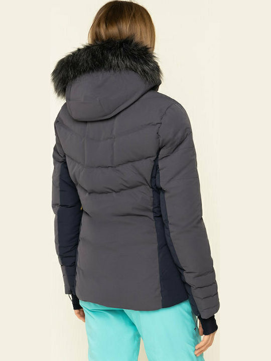 Salomon Icetown Women's Ski & Snowboard Jacket Gray LC1209200