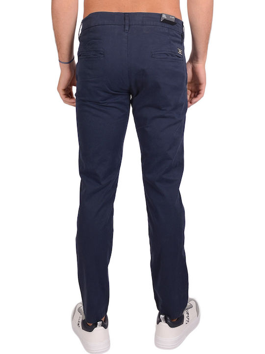 Guess Ανδρικό Παντελόνι Chino Navy Μπλε