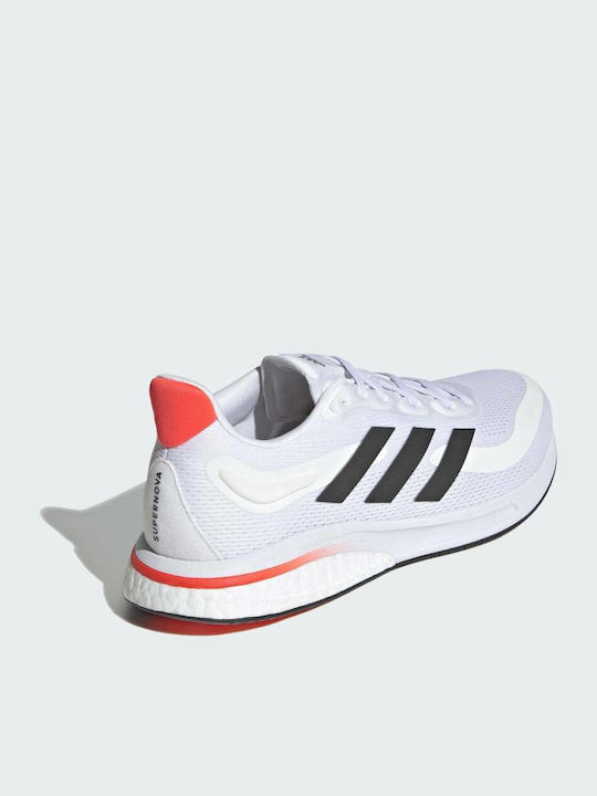 Supernova Sport Shoes Running Cloud White / Core Black / Solar Red