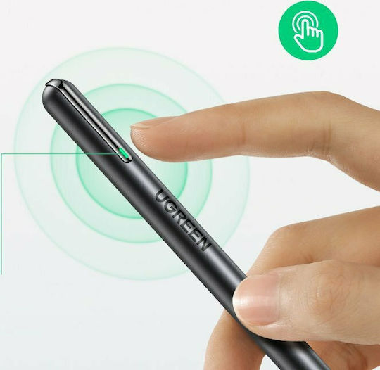 Ugreen LP221 Digitală Stilou Tactil cu Palm Rejection pentru iPad de culoare Gri 80135