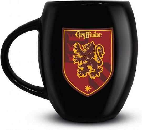 Pyramid International Gryffindor Uniform Κούπα Κεραμική Μαύρη 425ml