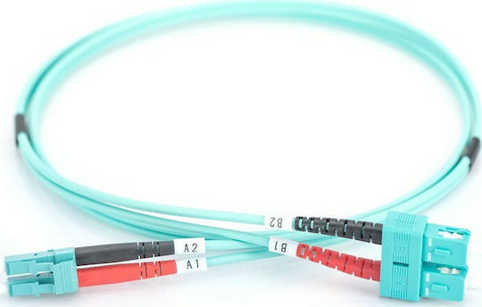 Digitus Digitus Optische Faser LC-SC 1m Türkise Netzwerkkabel