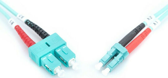 Digitus Digitus Optische Faser LC-SC 1m Türkise Netzwerkkabel