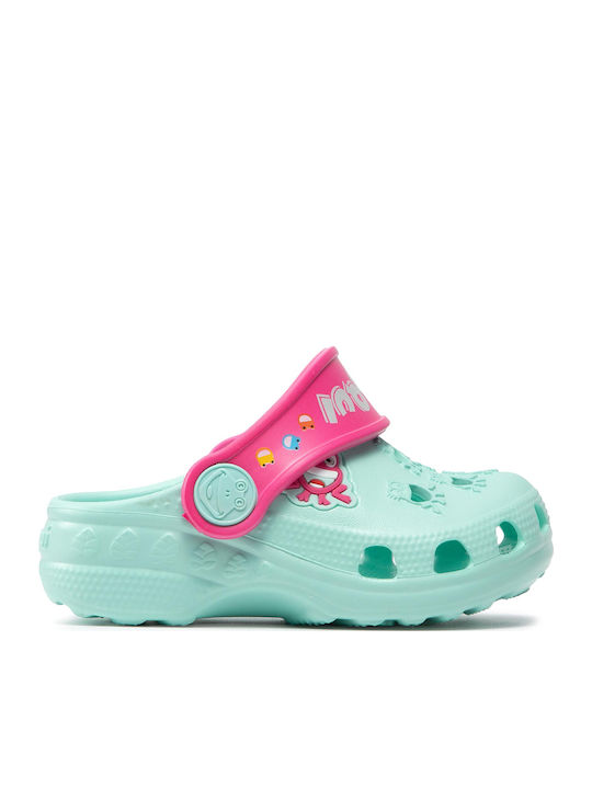 Fobee Little Frogs Children's Beach Shoes Turquoise