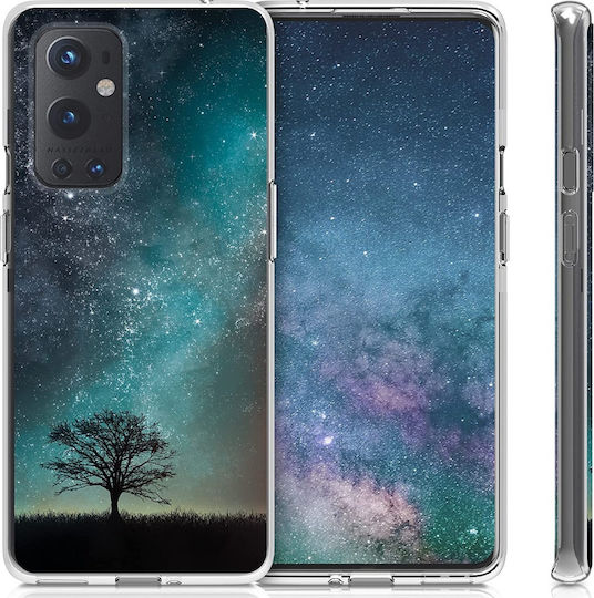 KWmobile Cosmic Nature Back Cover Silicone Multicolour (OnePlus 9 Pro)