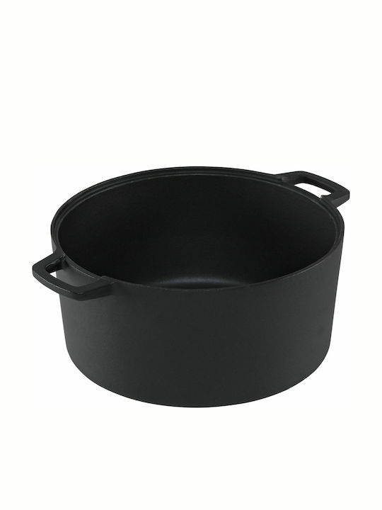 Fiskars Norden Βαθιά Κατσαρόλα από Μαντέμι 6lt / 34cm