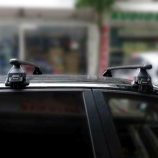 Roof Bars Kit Nissan Juke F15 5D 2010-2019 Metal Railing Set with Roof Rack Legs 2 Pieces