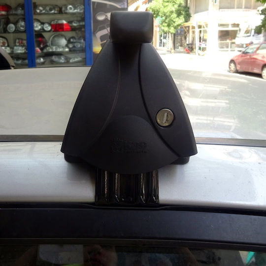 K39 112cm. for Cars with Factory Bars (with Roof Rack Legs) Black
